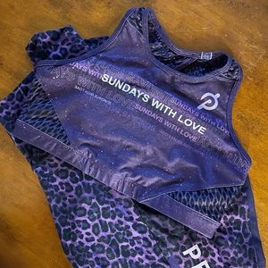 Peloton ally love -Sunday with love outfit